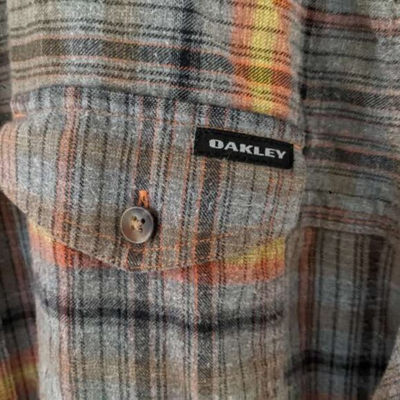 Oakley Plaid Button Down - Picture 3 of 3